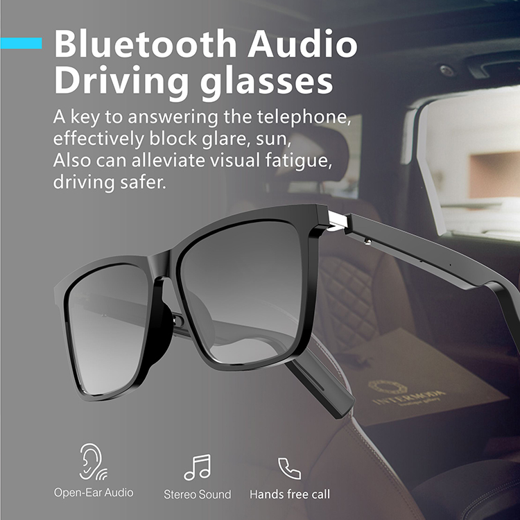 4 (2) Lunettes de soleil Bluetooth