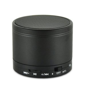 Haut-Parleur Bluetooth noire vue face