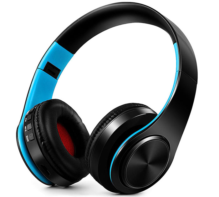 LPT660 casque bleu et noir LPT660 casque bleu et noir