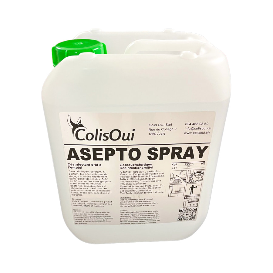 Asepto SPRAY-colisoui